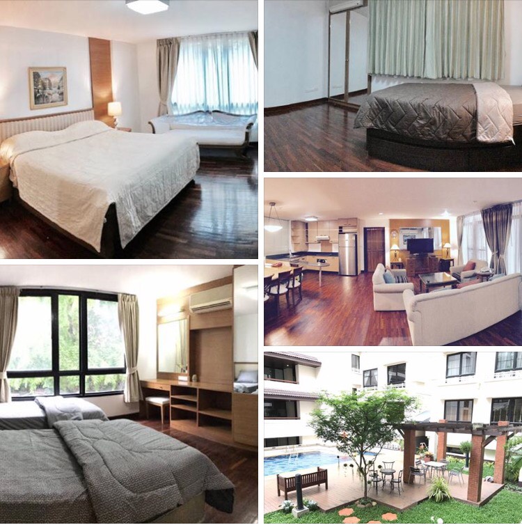 Room for Rent Baan Chan Condominium Thonglor 154 Sq.M. 3 Beds. 