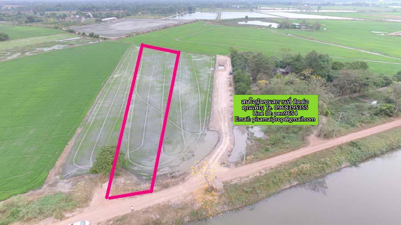 PH509 ขายที่ดิน 2 ไร่ 3 งาน 42 ตรว. มีโฉนดติดคลองส่งน้ำ ติดถนนรังสิต - นครนายก PH509 ขายที่ดิน 2 ไร่ 3 งาน 42 ตรว. มีโฉนดติดคลองส่งน้ำ ติดถนนรังสิต - นครนายก