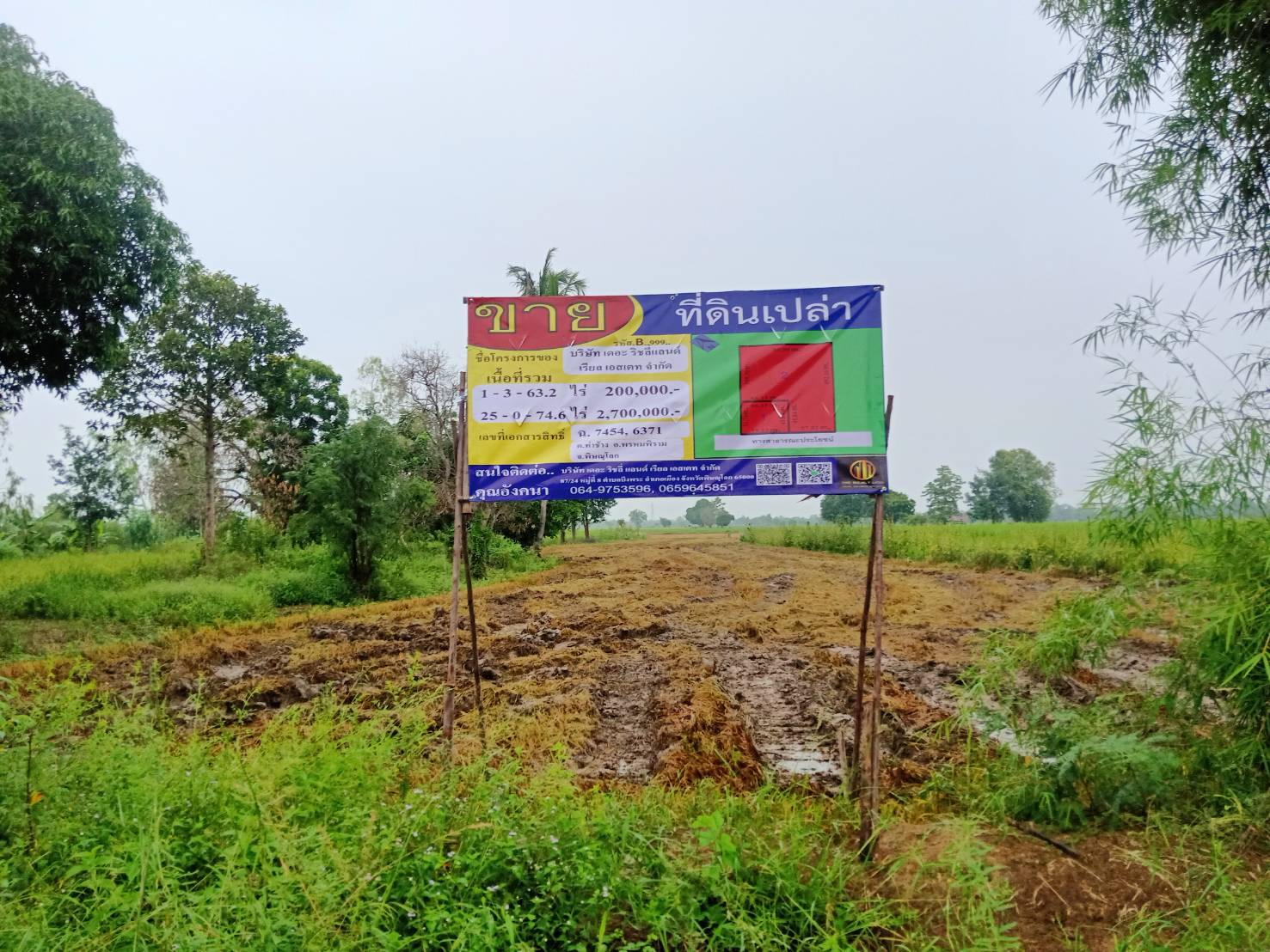 ขายที่ดินเปล่า (พื้นที่การเกษตร)บ้านนาขุม อำเภอพรหมพิราม พิษณุโลก ขายที่ดินเปล่า (พื้นที่การเกษตร)บ้านนาขุม อำเภอพรหมพิราม พิษณุโลก