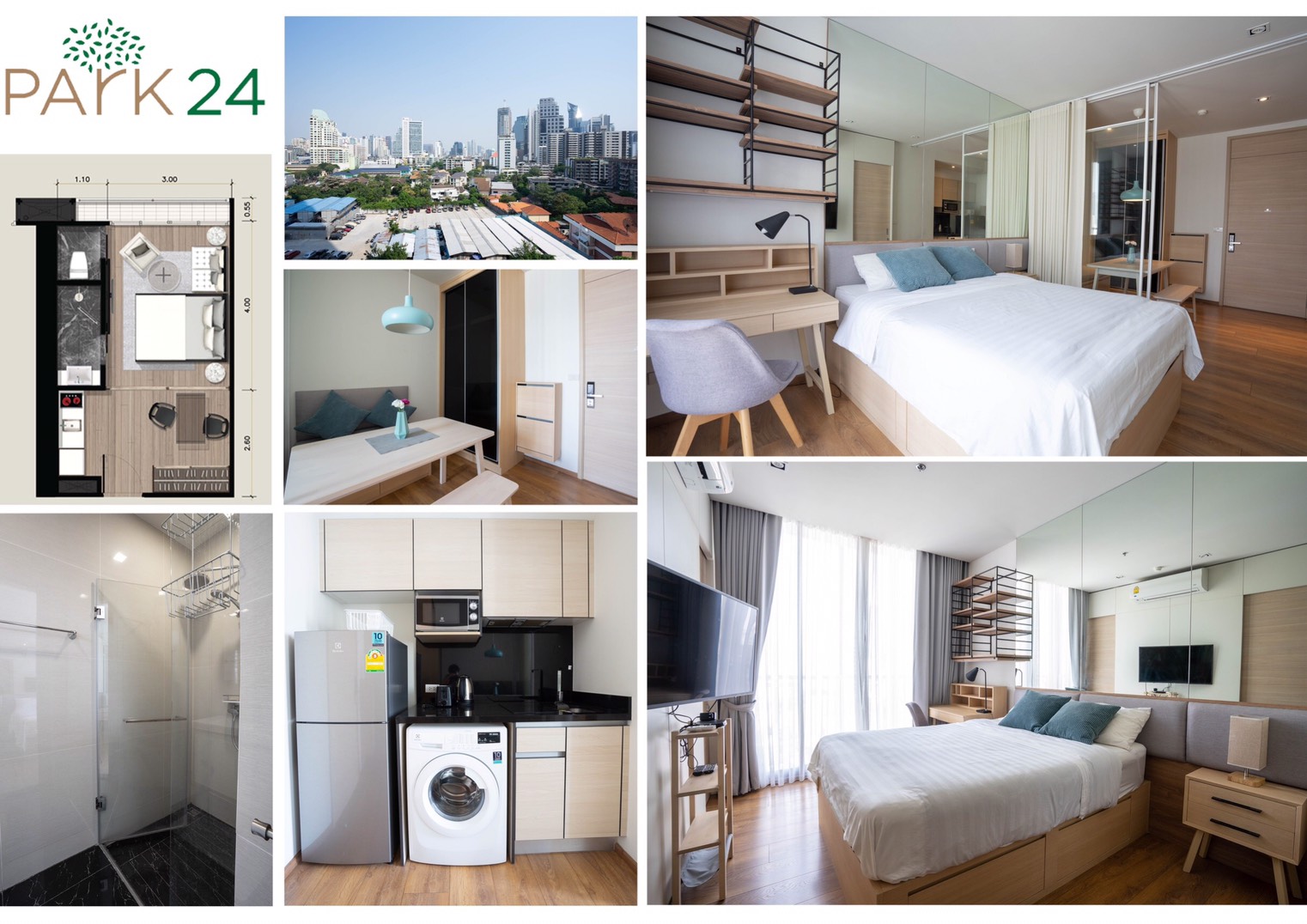 ขายคอนโด Park24 จ.กทม คลองเตย 38ตรม 6.9ล T094-045-791 ขายคอนโด Park24 จ.กทม คลองเตย 38ตรม 6.9ล T094-045-791