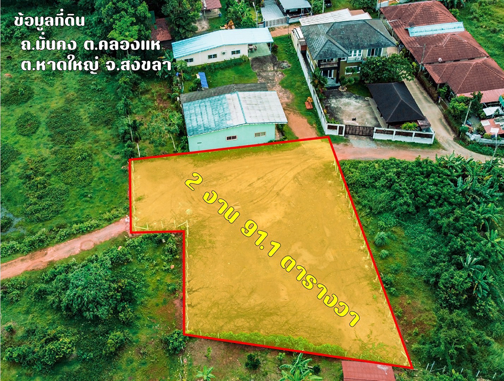 ขายที่ดิน !! ถมแล้ว ทำเลดี นํ้าไม่ท่วม แปลงสวยหายาก เดินทางสะดวก หาดใหญ่ สงขลา สนใจโทร 062 078 1426 ขายที่ดิน !! ถมแล้ว ทำเลดี นํ้าไม่ท่วม แปลงสวยหายาก เดินทางสะดวก หาดใหญ่ สงขลา สนใจโทร 062 078 1426