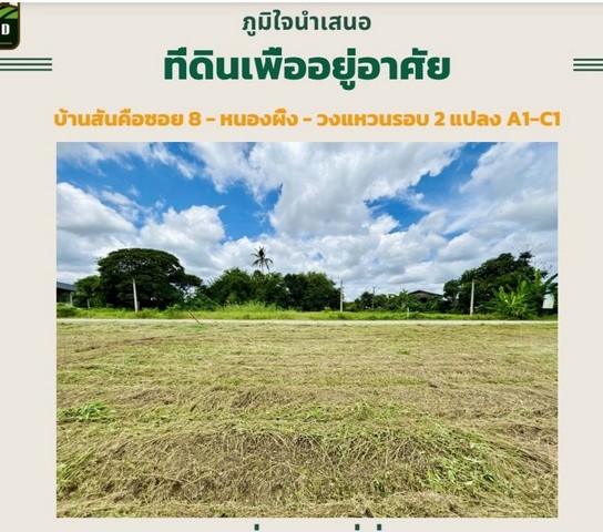 ขายที่ดินเปล่าแบ่งขายใกล้ตัวเมือง ขายที่ดินเปล่าแบ่งขายใกล้ตัวเมือง