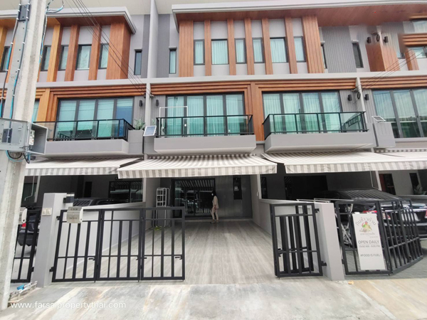 ให้เช่าทาวน์เฮ้าส์ 3ชั้น 25วา4ห้องนอน 4ห้องน้ำ เฟอร์ครบ ถนนพัฒนาก ให้เช่าทาวน์เฮ้าส์ 3ชั้น 25วา4ห้องนอน 4ห้องน้ำ เฟอร์ครบ ถนนพัฒนาก